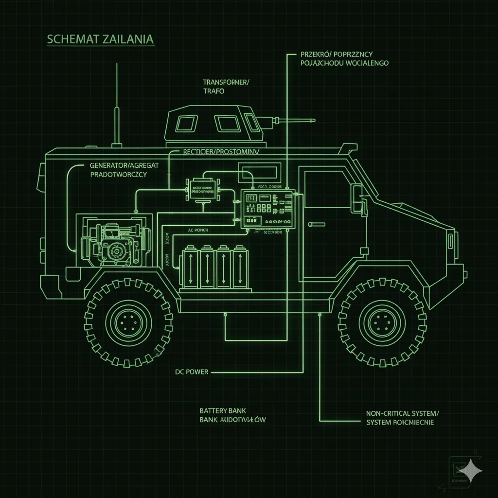 Schemat zasilania